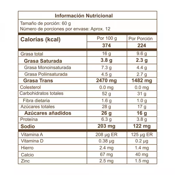 TORTA CORONA VAINILLA VETEADA X450g