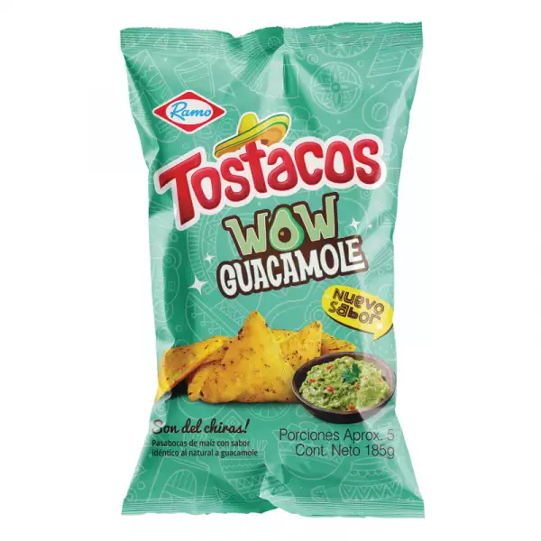 TOSTACOS WOW GUACAMOLE X185g