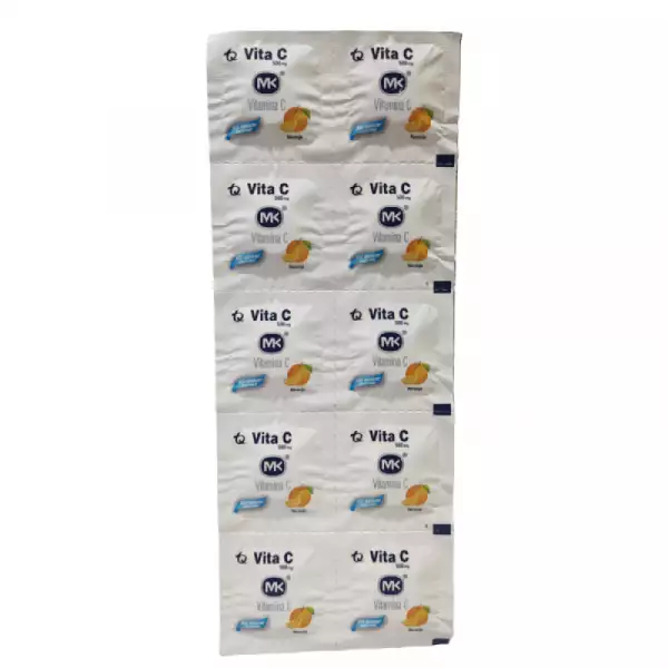 VITA C NJA X500mg MK X10 TABLETAS