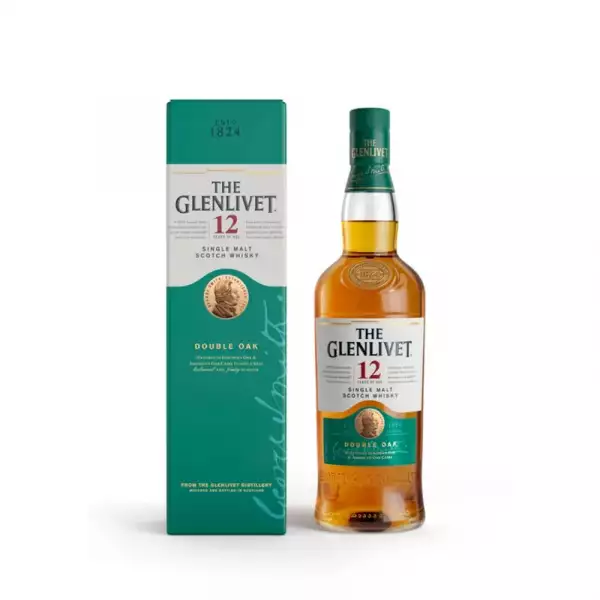 WHISKY GLENLIVET 12 AÑOS X700ml
