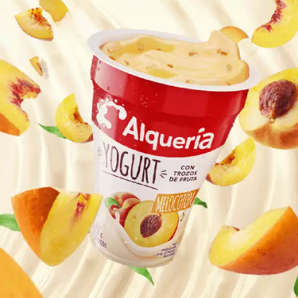 YOGURT ALQUERIA MELOCOTONOCOTON VASO X150g