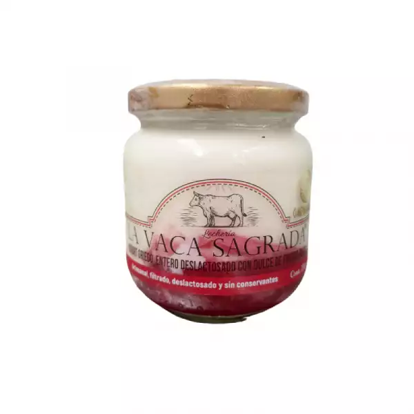 YOGURT GRIEGO LA VACA SAGRADA FRUTOS X230g