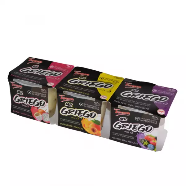 YOGURT GRIEGO MR GRIEGO SURTIDO X3u X150g