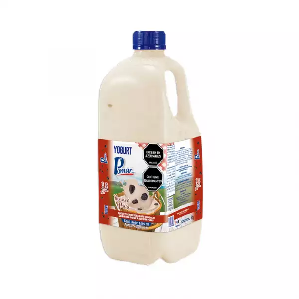 YOGURT POMAR GARRAFA RON CON PASAS X1890ml