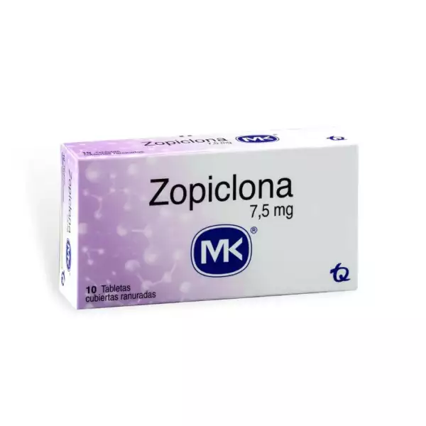 ZOPICLONA X7.5mg MK X10 TABLETAS