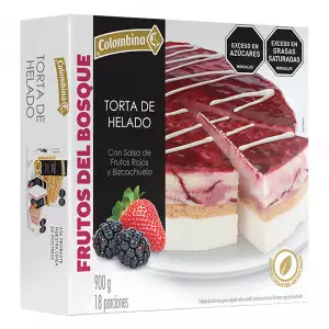 *HLD TORTA COLOMBINA FRUTOS BOSQUE X900G