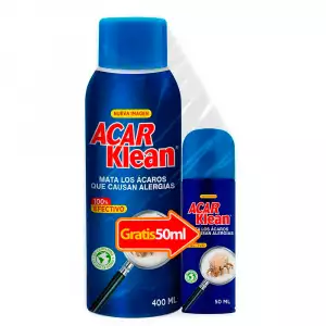 ACAR KLEAN SPRAY X400ml GTS X50ml