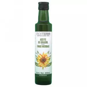 ACEITE DE GIRASOL MONTERRA FINAS HIERBAS X250ml
