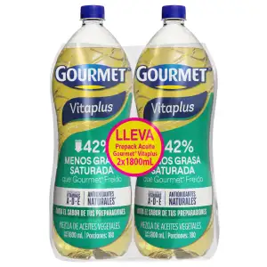 ACEITE VEGETAL GOURMET VITAPLUS X2u X1800ml