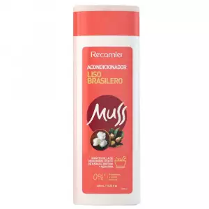 ACONDICIONADOR MUSS LISO BRASILERO X400ml
