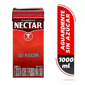 AGUARDIENTE NECTAR ROJO SIN AZUC X1000ml