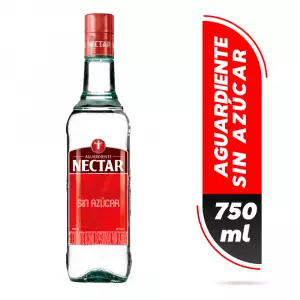 AGUARDIENTE NECTAR ROJO SIN AZUC X750ml