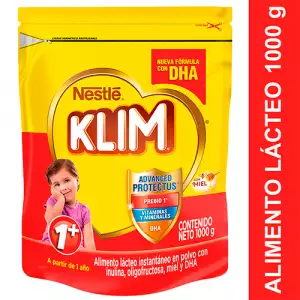 ALIMENTO LÁCTEO KLIM 1+ BOLSA X1000g