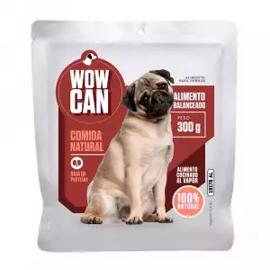 ALIMENTO PARA PERRO WOW CAN POUCH BAJA PROTEINA X300g
