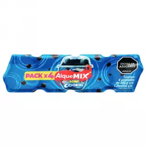 ALQUEMIX MINI COOKIES X100g X4u