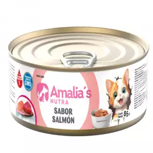 AMALIAS NUTRA GATO SALMON LATA X85g
