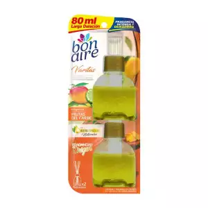 AMBIENTADOR BONAIRE VARITAS FRUTOS DEL CARIBE X2 X80ml