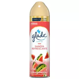 AMBIENTADOR GLADE AEROSOL SANDIA REFRESCANTE X275ml