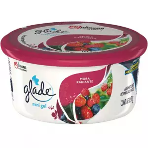 AMBIENTADOR GLADE MINI GEL MORA RADIANTE X70g