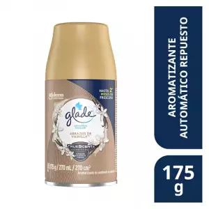 AMBIENTADOR GLADE REPUESTO AUTOMÁTICO ABRAZOS DE VAINILLA X175g