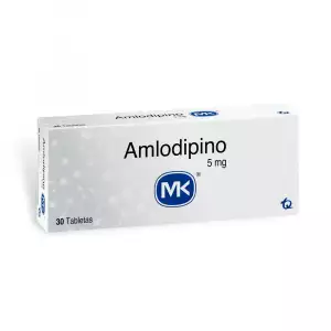 AMLODIPINO X5mg MK X30 TABLETAS