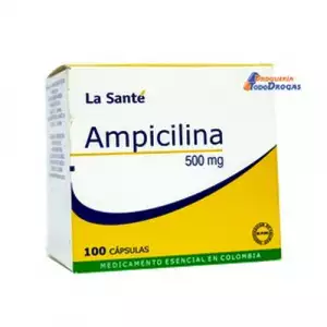 AMPICILINA X500mg LA SANTÉ X10 TABLETAS