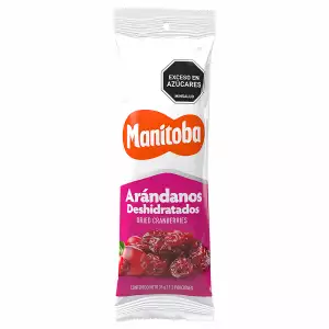 ARANDANOS DESHIDRATADOS MANITOBA X35g