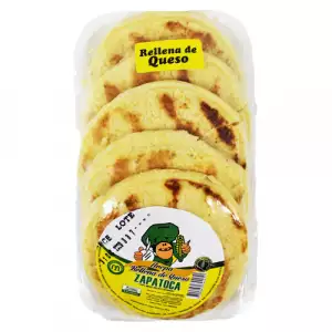 AREPA ZAPATOCA CON QUESO X5U X500g