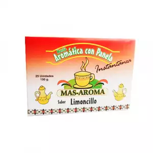 AROMATICA PANELA MAS - AROMA LIMONCILLO X25 SOBRES