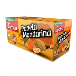 AROMATICA PANELA SAMOA MANDARINA X25 SOBRES