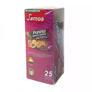 AROMATICA PANELA SAMOA SABORES SURTIDOS X25 SOBRES