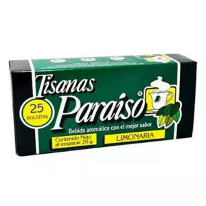 AROMATICA TISANAS PARAISO LIMONARIA X25U