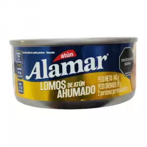 ATUN ALAMAR LOMO AHUMADO X140g