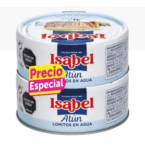 ATUN LOMO AGUA ISABEL X2 X142g PRECIO ESPECIAL