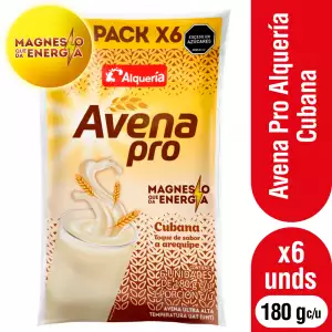 AVENA ALQUERIA PRO CUBANA BOLSA X6u X180g