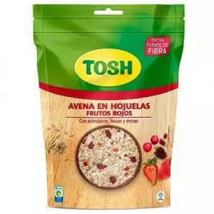 AVENA HOJUELAS TOSH FRUTOS ROJOS X290g