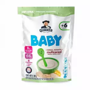 BABY QUAKER AVENA MULTICEREAL X200g