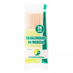 BAJALENGUAS INVERFARMA MADERA X20U