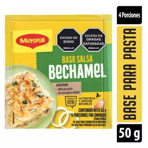 BASE SALSA MAGGI PASTA BECHAMEL X50g