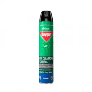 BAYGON AEROSOL CUCARACHAS Y CHIRIPAS X400ml