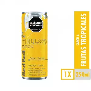 BEBIDA ENERGIZANTE RED BULL YELLOW LATA X250ml