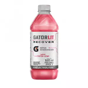 BEBIDA HIDRATANTE GATORLIT FRESA KIWI X620ml