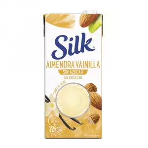 BEBIDA LÍQUIDA SILK ALMENDRA VAINILLA SIN ENDULZAR CAJA X946ml