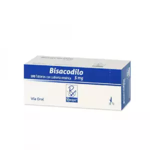 BISACODILO X5mg RECIPE X5s X20tab