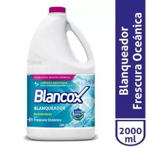 BLANQUEADOR BLANCOX FRESCURA OCEÁNICA X2000ml