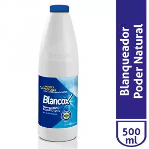 BLANQUEADOR BLANCOX NATURAL X500ml
