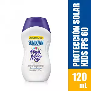 BLOQUEADOR SOLAR SUNDOWN KIDS 60 X120ml