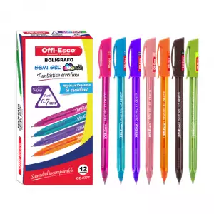 BOLIGRAFO OE SEMI GEL SURT 077F X12un