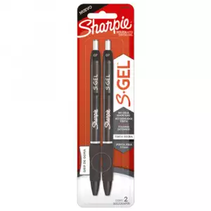 BOLIGRAFO SHARPIE GEL NEGRO 0.7mm X2u