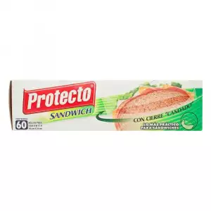 BOLSA PROTECTO SANDWICH 16 X21cm X60u